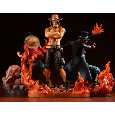 Figurine des 3 frères du Mont Corvo - One Piece
